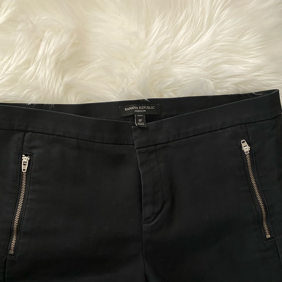 BANANA REPUBLIC Addison Fit Ankle Zip Pants - Picture 2 of 6